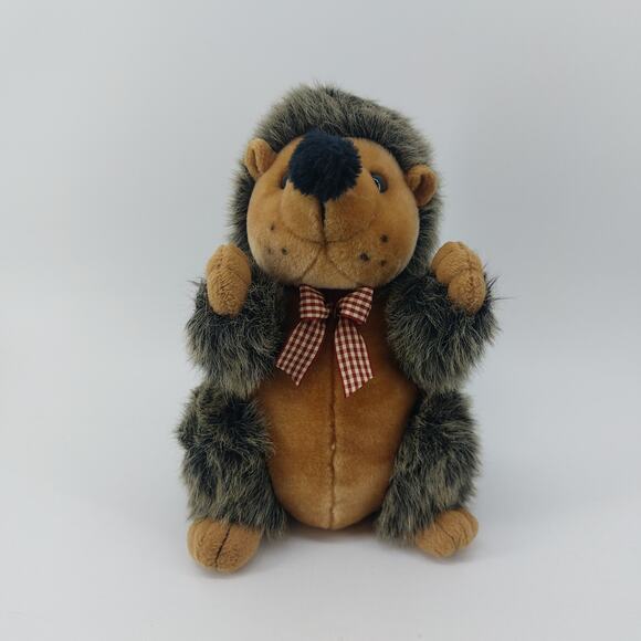 Vintage Hedgehog German Plush Hand Puppet 80s - Picture 3 of 11